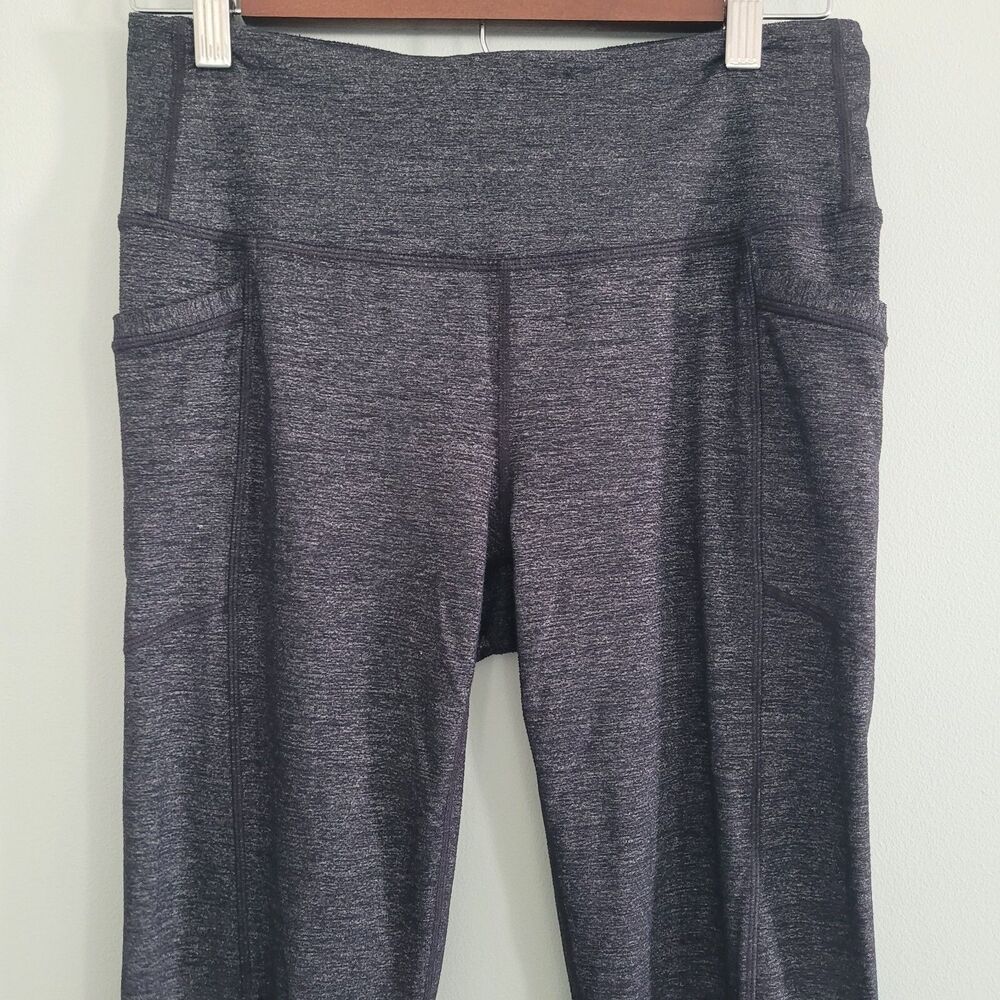 Athleta Heather Gray Leggings Womens Size Medium Pockets